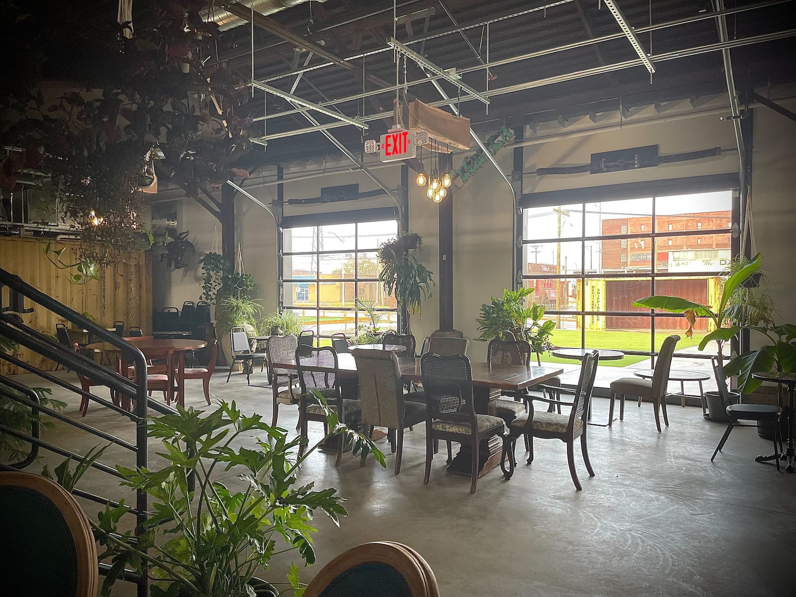 The Silos, a new food hall and beer garden with 13,000-square-feet of outdoor space, is located at 810 E. First St. in Dayton. NATALIE JONES/STAFF