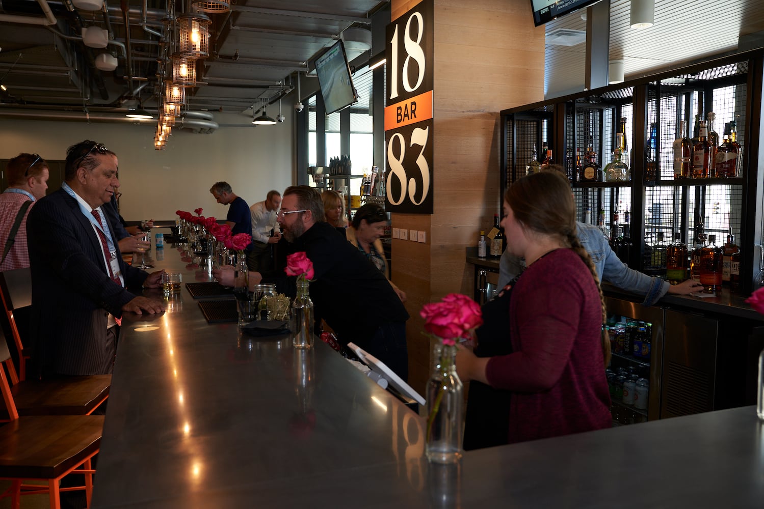 PHOTOS: Kroger launches new food hall eatery, grocery combo