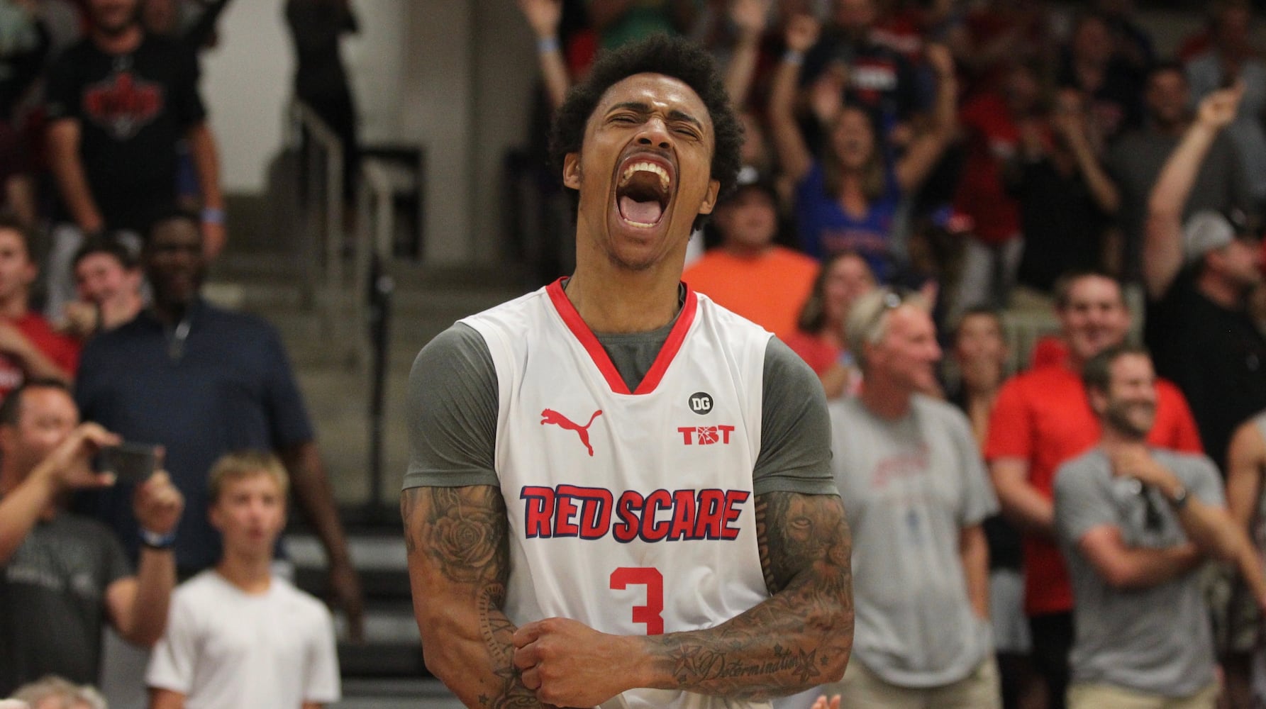 The Basketball Tournament: Photos of Red Scare's second-round win