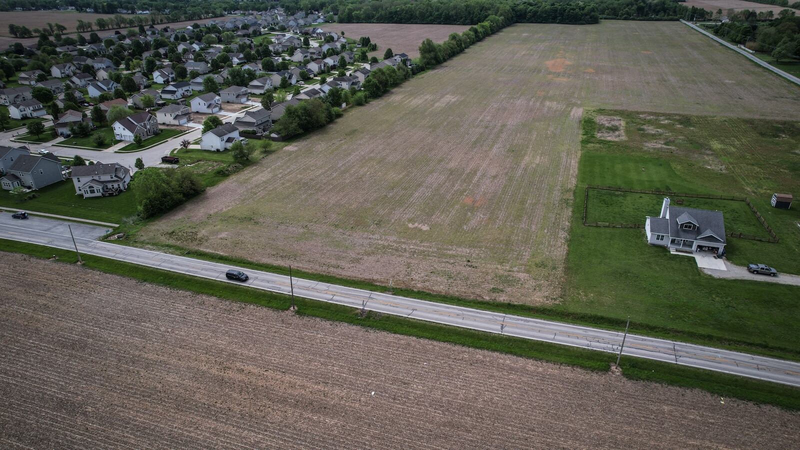 Clayton Properties Group Inc. wants to build 125 residential homes on nearly 43-acres near the intersection of Haber Road and Phillipsburg-Union Road. JIM NOELKER/STAFF