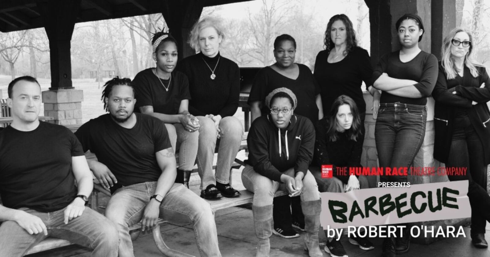 Robert O'Hara's biting comedy "Barbecue" will receive its local premiere April 13-30 courtesy of the Human Race Theatre Company. PHOTO BY HUMAN RACE THEATRE COMPANY