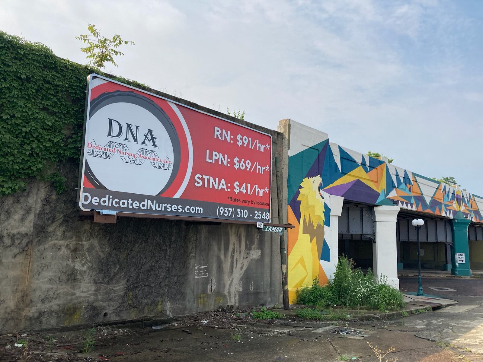 In Ohio the average STNA made a little under $15 an hour in 2020. Amid a tight job market, one staffing agency advertised in an Oregon District billboard that some locations they staff pay $41 an hour. KAITLIN SCHROEDER