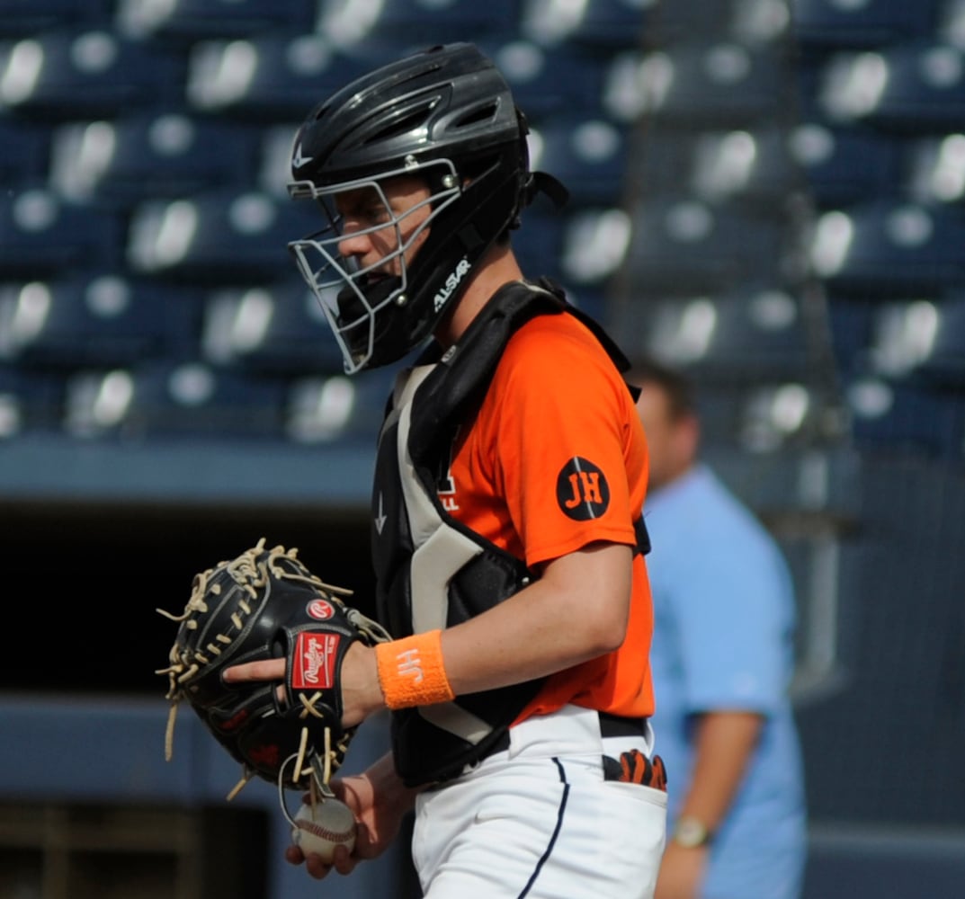 PHOTOS: D-IV state baseball semifinals, Minster vs. Jeromesville Hillsdale at Akron