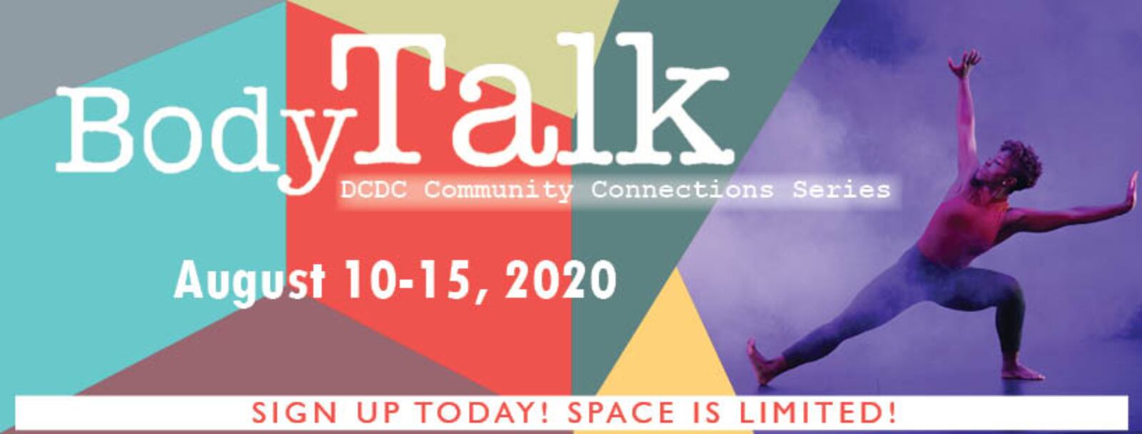 DCDC takes you behind the scenes with their BodyTalk workshops and virtual performance