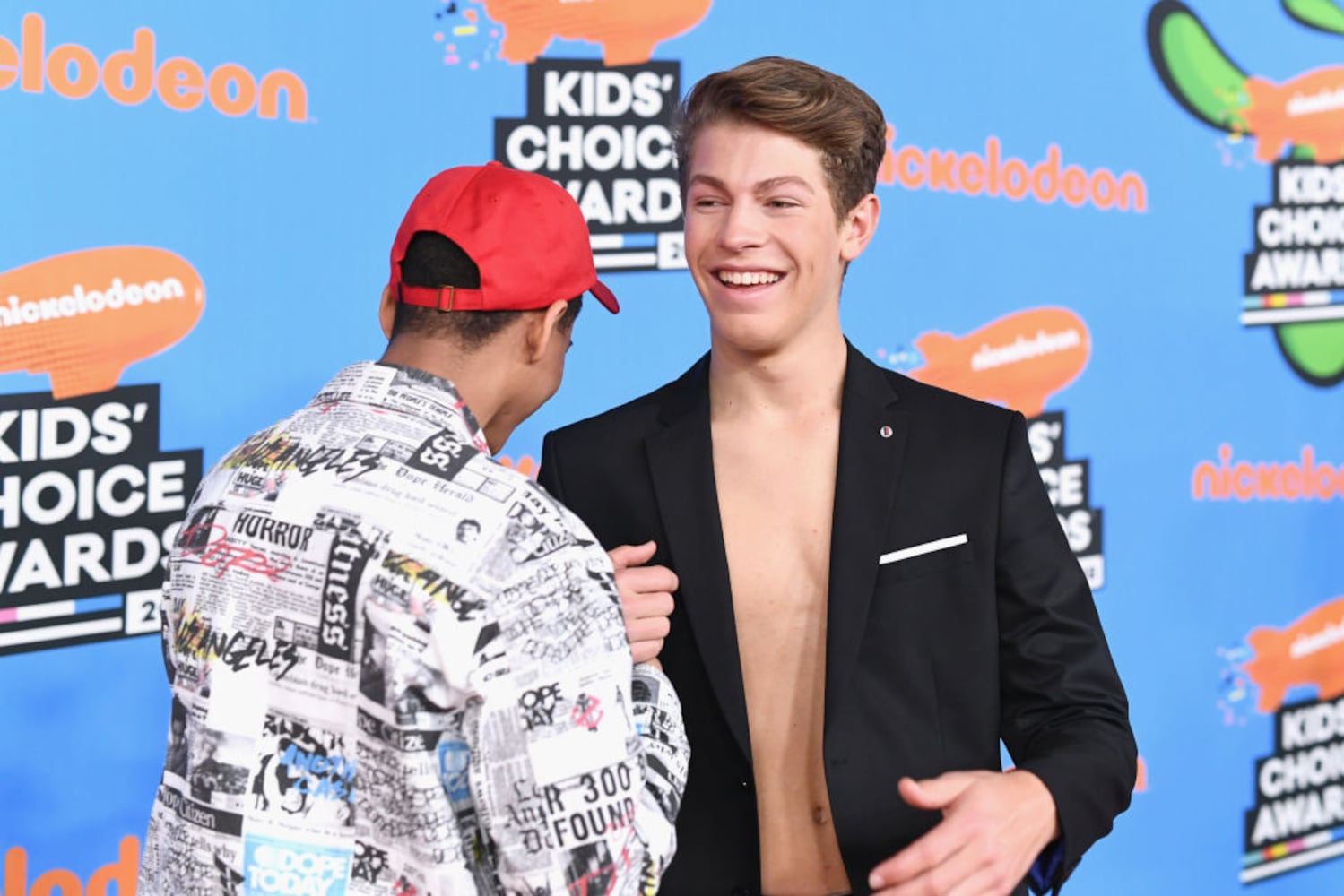 2018 kids choice awards red carpet