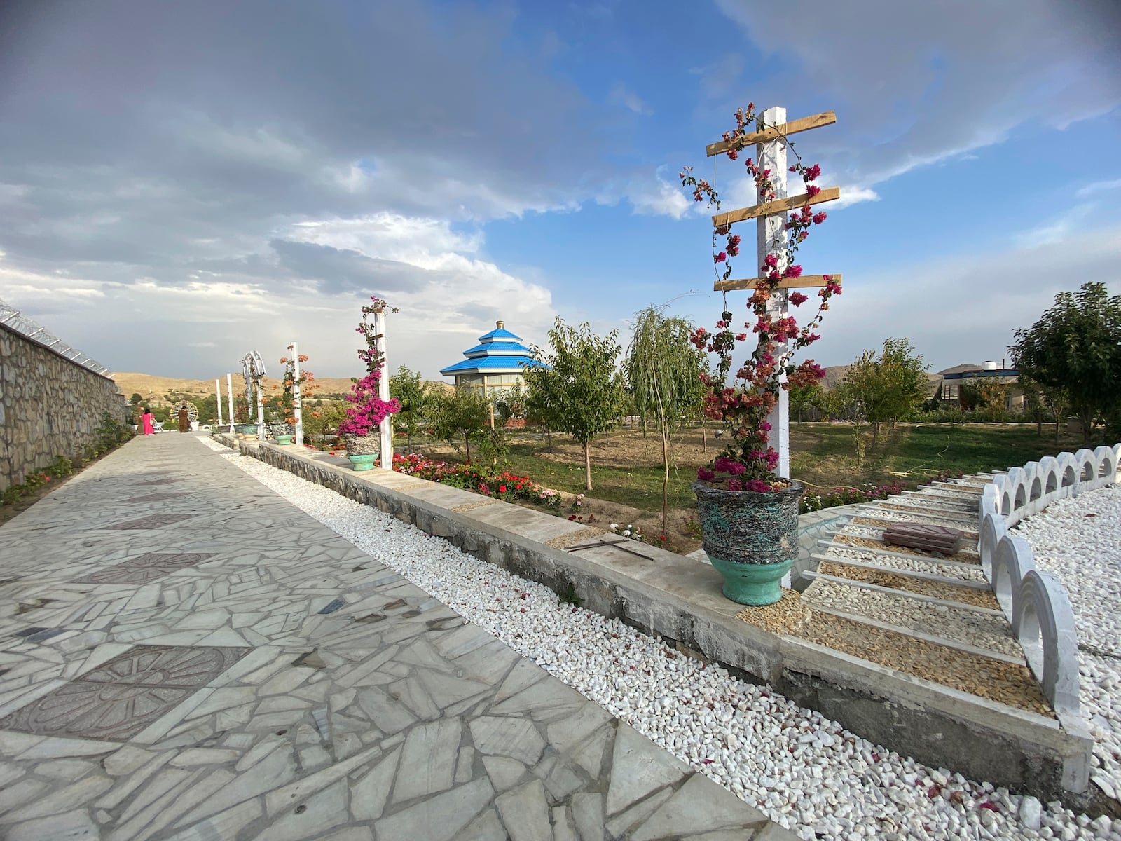 A general view of a luxury house is seen in the city of Kabul, Afghanistan, Sept. 29, 2024. (AP Photo/Siddiqullah Alizai)