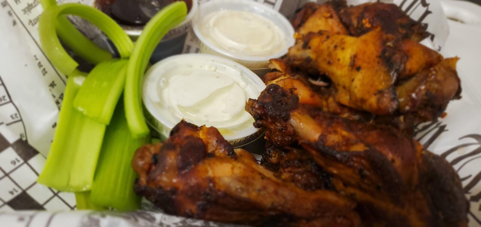 Mr. Boro's Tavern's chicken wings. CONTRIBUTED