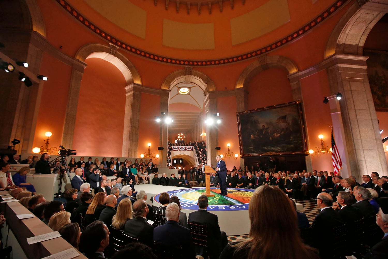 Gov. DeWine sworn in at Ohio Statehouse