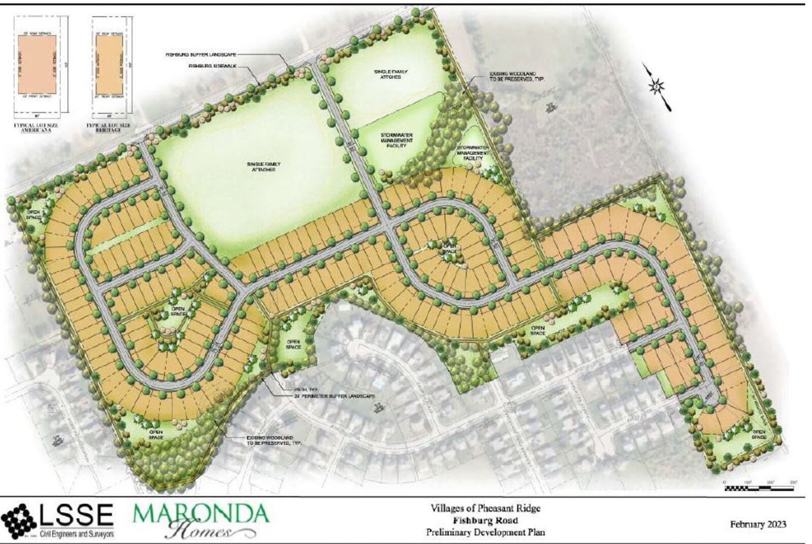 Maronda Homes wants to build new homes in the Pheasant Hill neighborhood in northeast Dayton. CONTRIBUTED