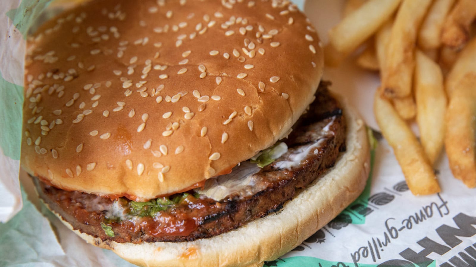 More restaurants are offering a plant-based burger.