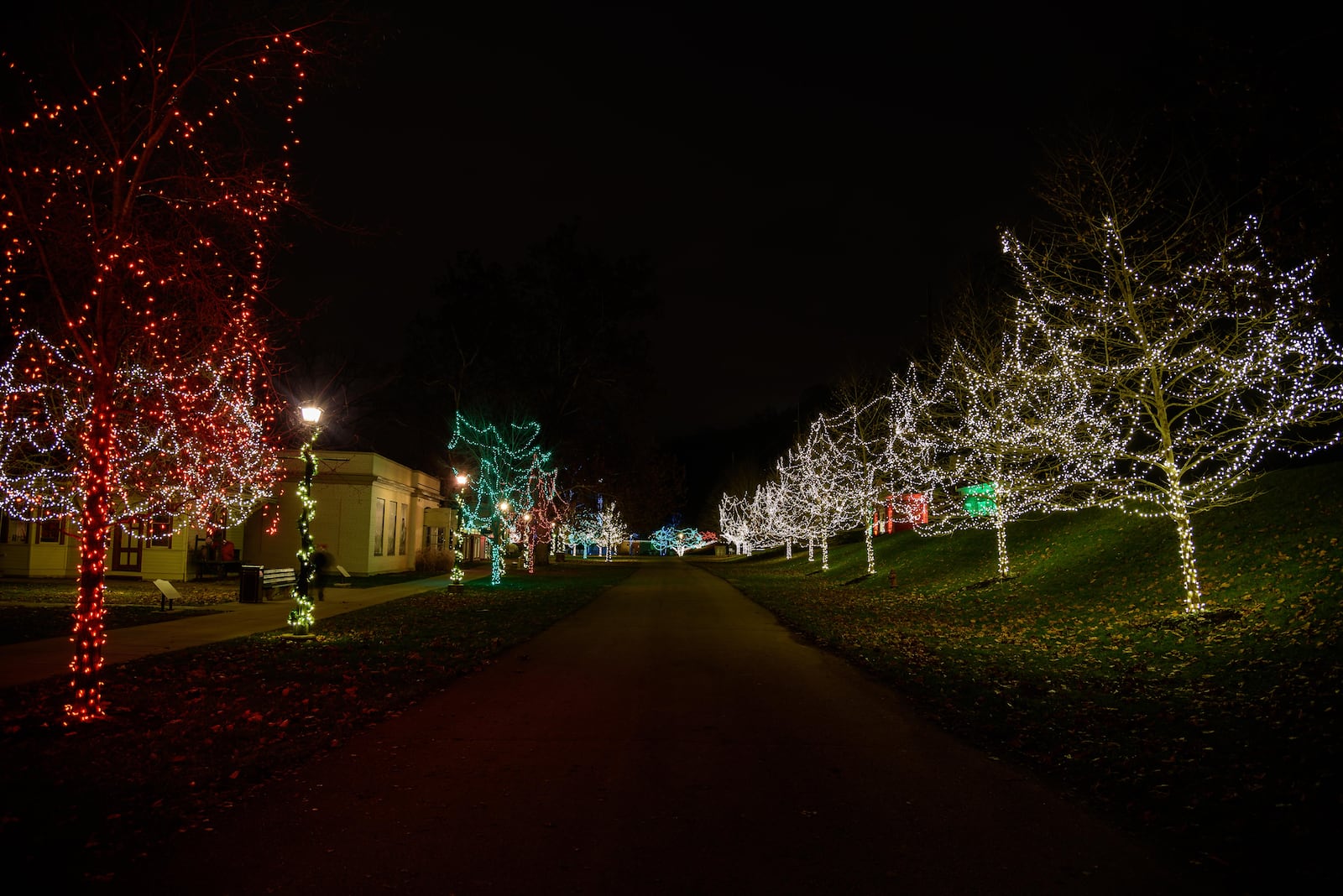 The sights and sounds of the season are on display at Carillon Historical Park's A Carillon Christmas. The event runs through Dec. 30. TOM GILLIAM / CONTRIBUTING PHOTOGRAPHER