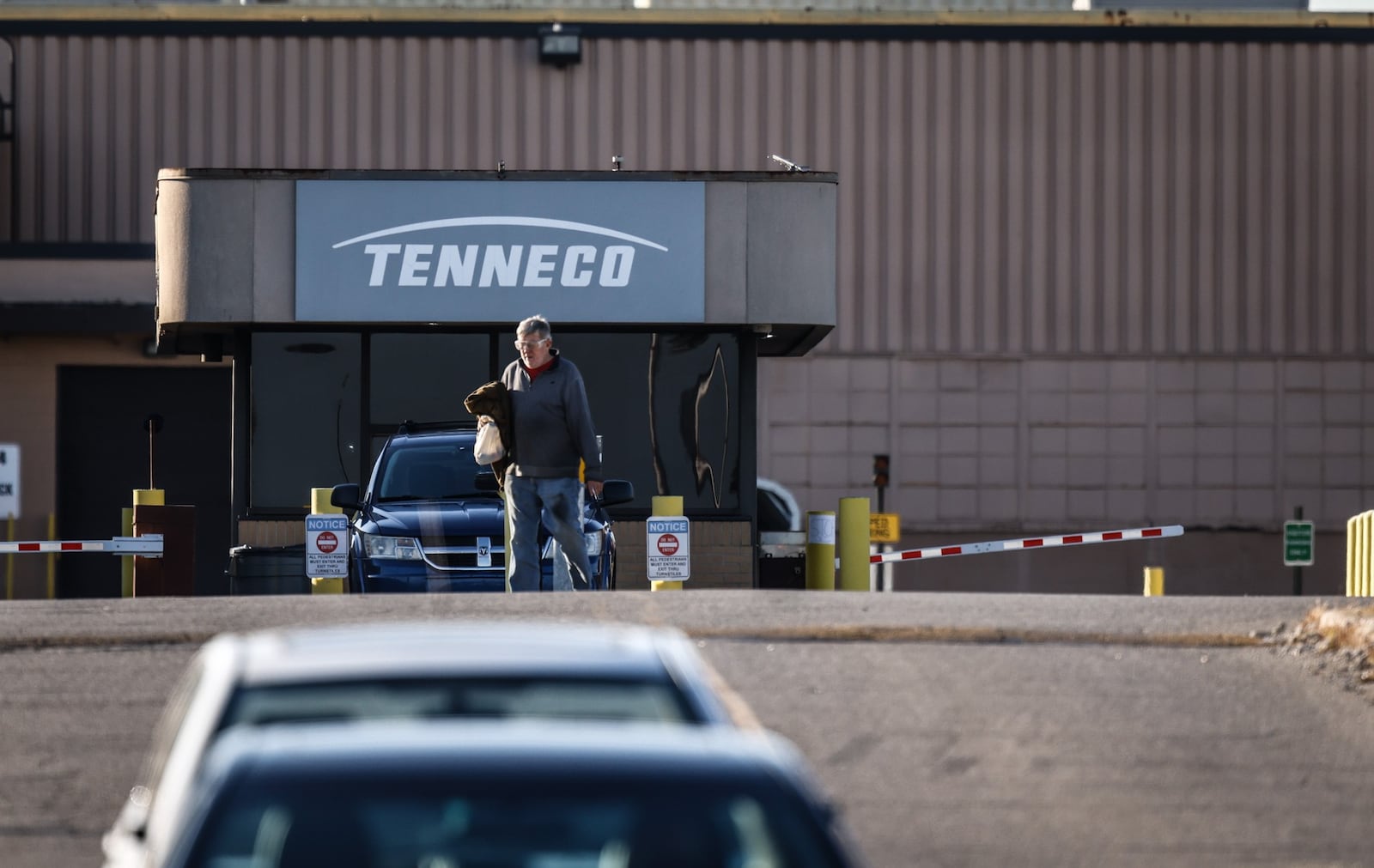 Tenneco on Woodman Dr. in Kettering intends to close it's auto parts plant  before 2024. Tenneco employs over 600 workers. JIM NOELKER/STAFF