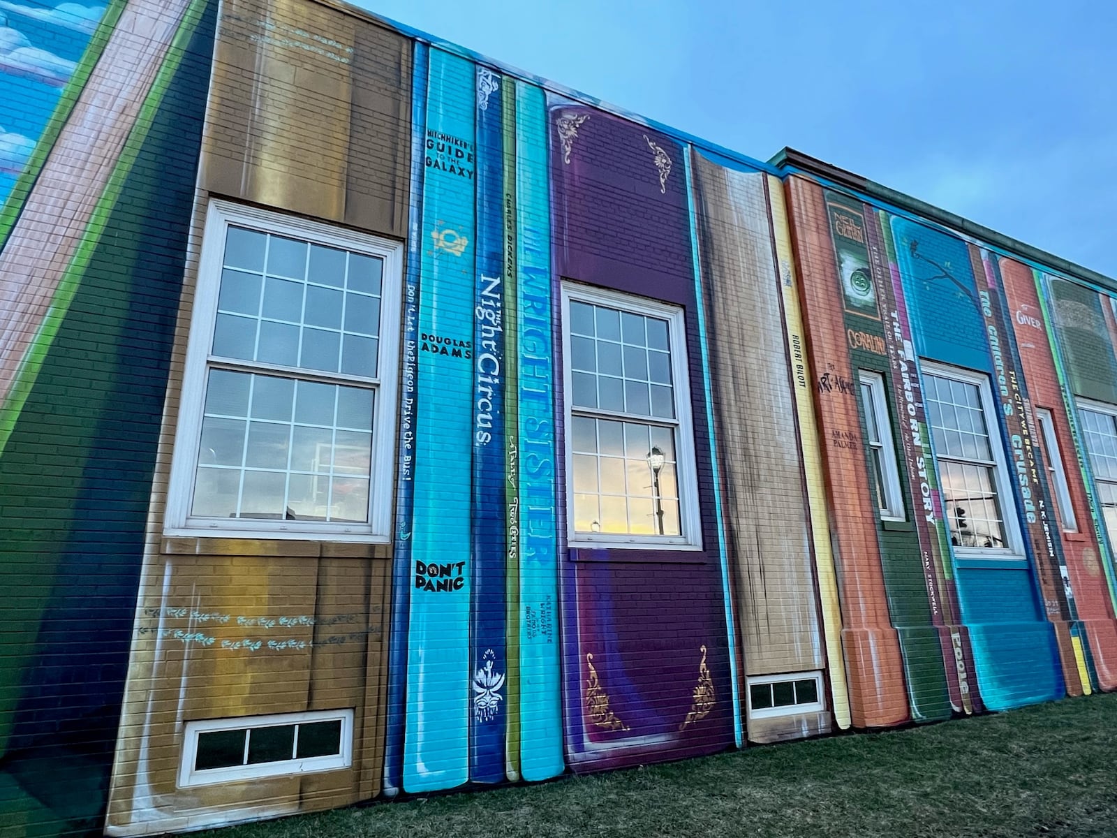 Local artist Tiffany Clark has finished her latest mural located on the west exterior wall of the Fairborn Community Library at 1 E. Main St.