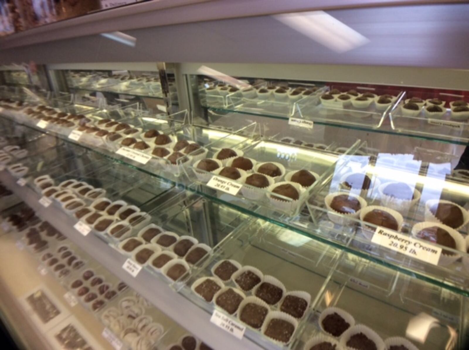 Bellbrook Chocolate Shoppe in the Cross Pointe Shopping Center in Centerville was voted the winner of the Dayton.com Best of 2016 “Hidden Gem” award. MARK FISHER/STAFF