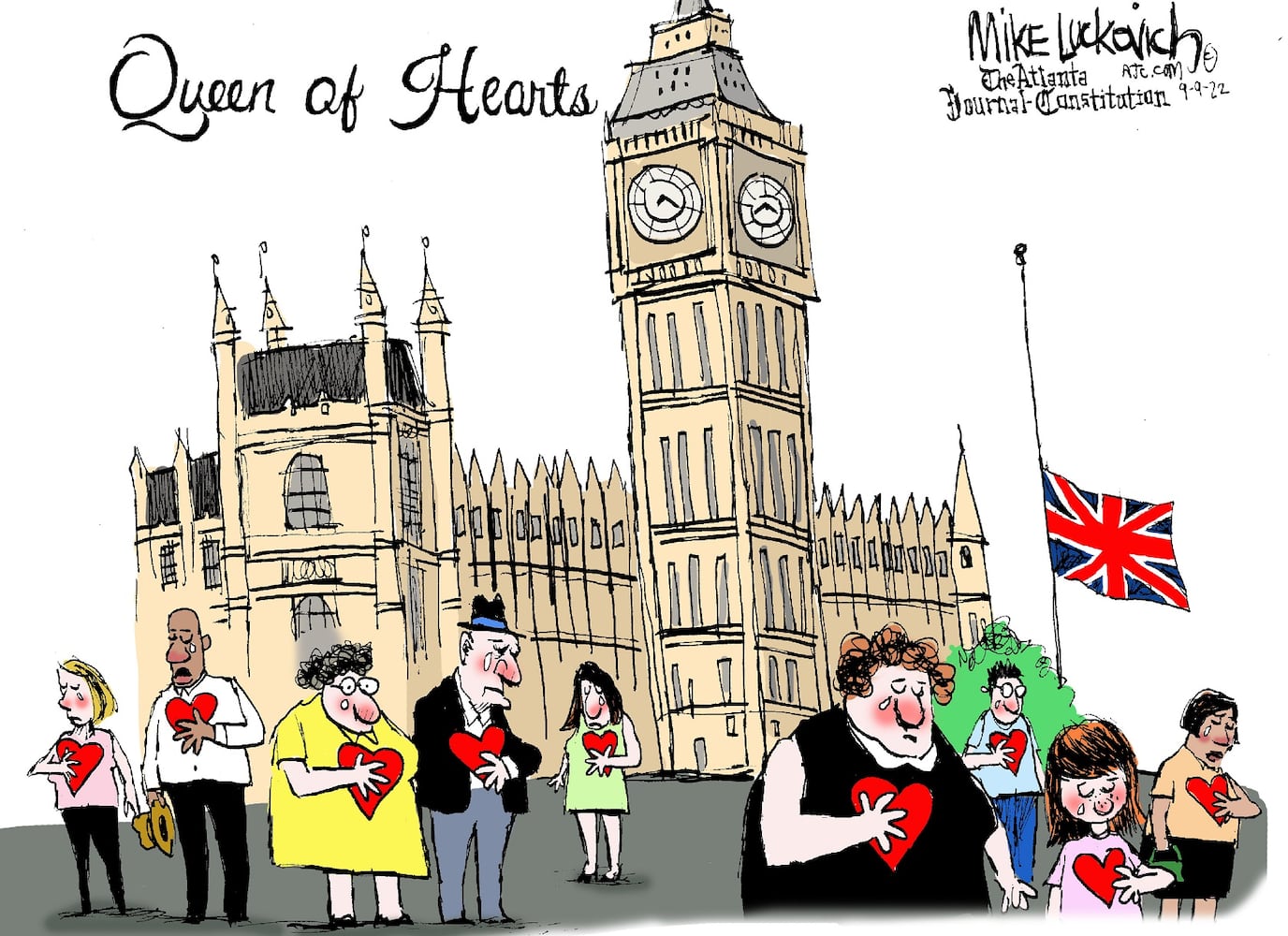 EDITORIAL CARTOONS: Remembering Queen Elizabeth II