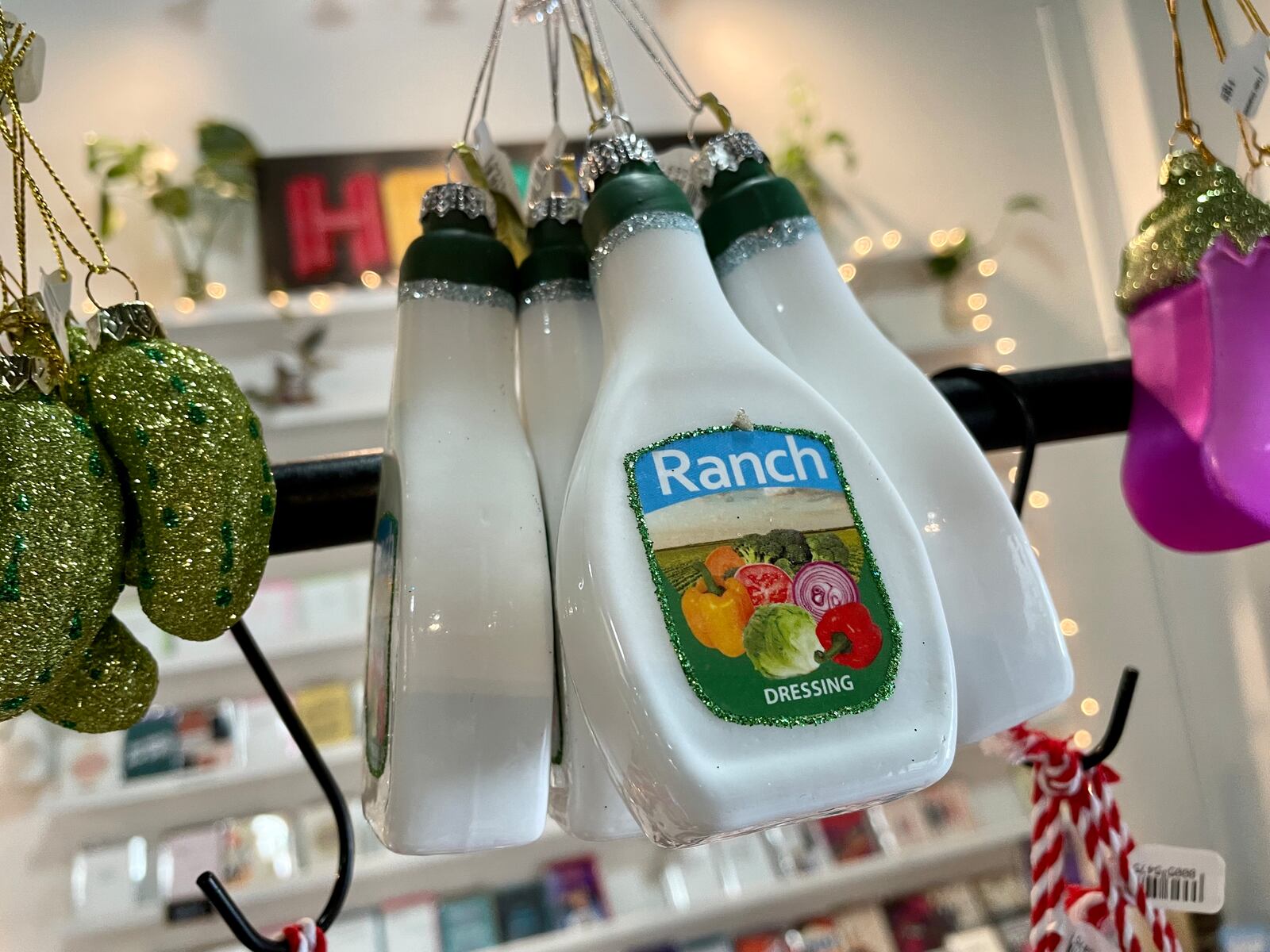 Heart Mercantile, located at 601 E. Fifth Street in Dayton, has a variety of food-inspired ornaments ready to take your holiday tree to the next level.