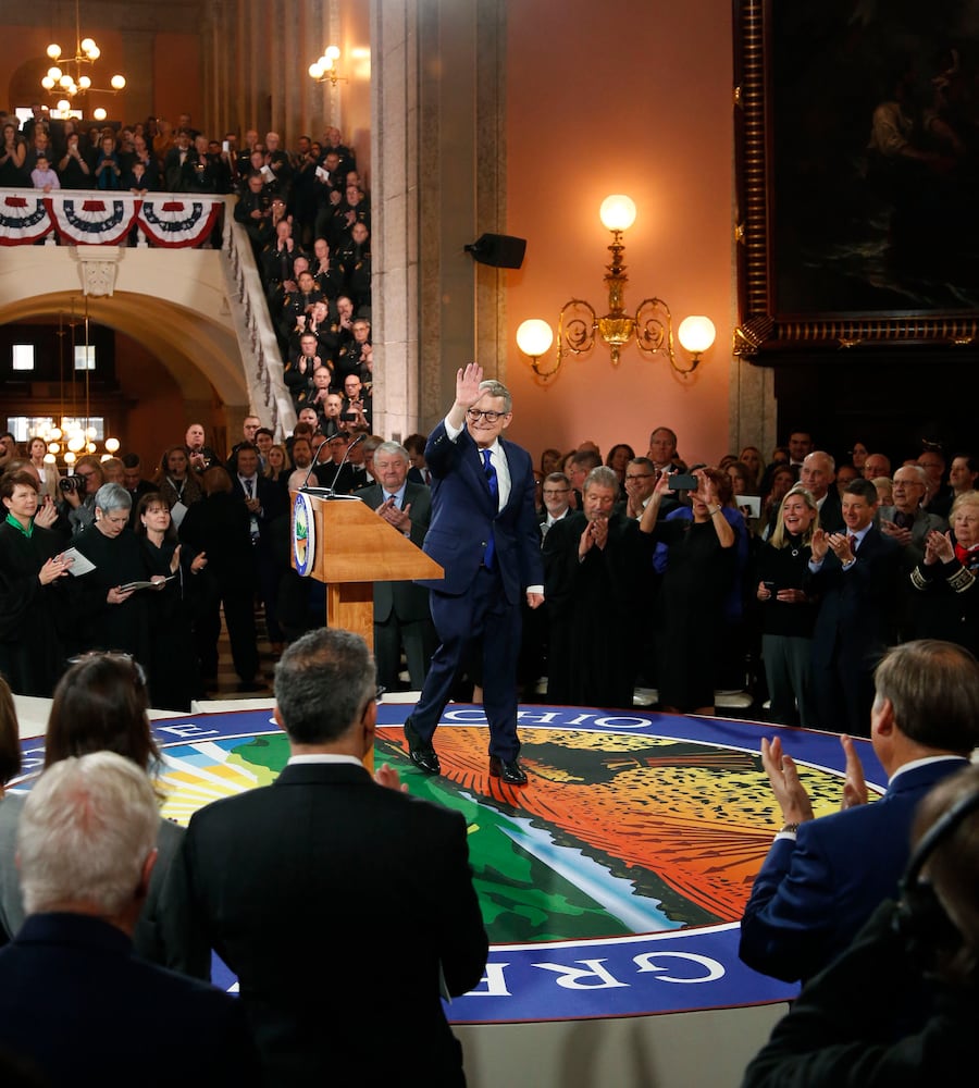 Gov. DeWine sworn in at Ohio Statehouse