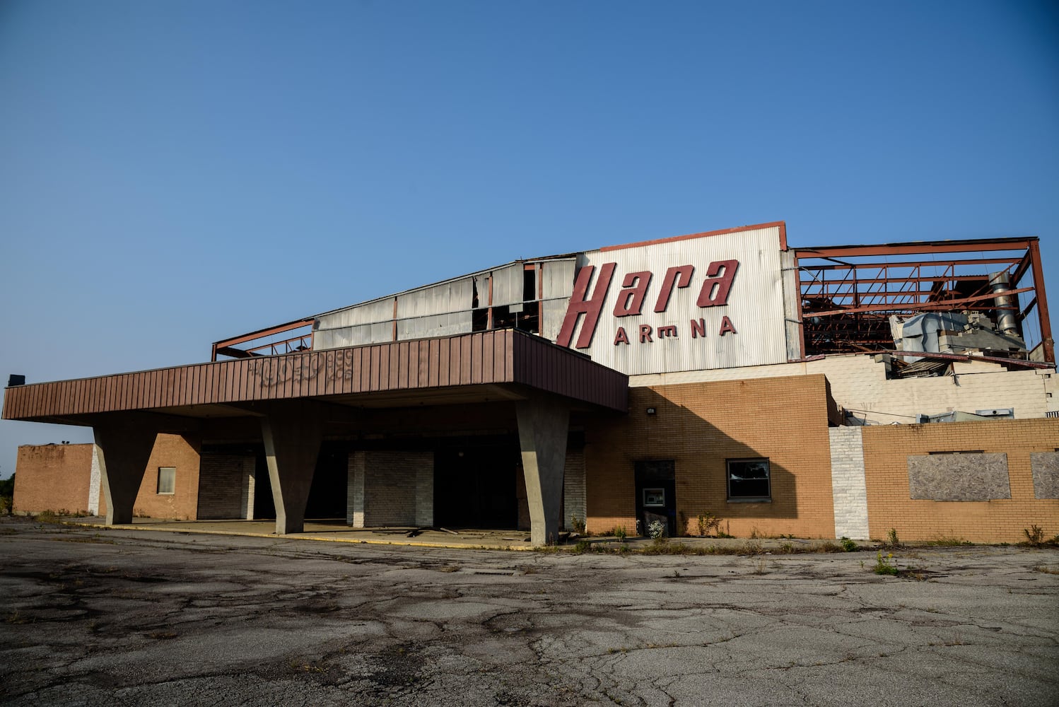 Last look inside Hara Arena