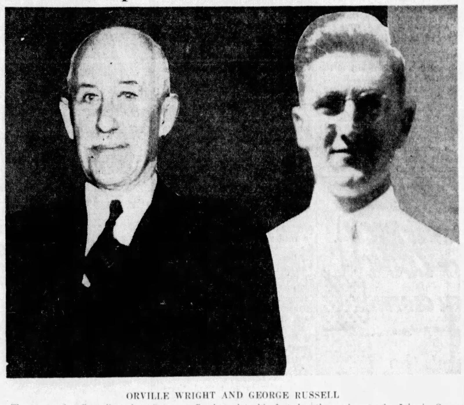 Aug. 19, 1936: Orville Wright observes 65th birthday with his grandnephew. DAYTON DAILY NEWS ARCHIVES