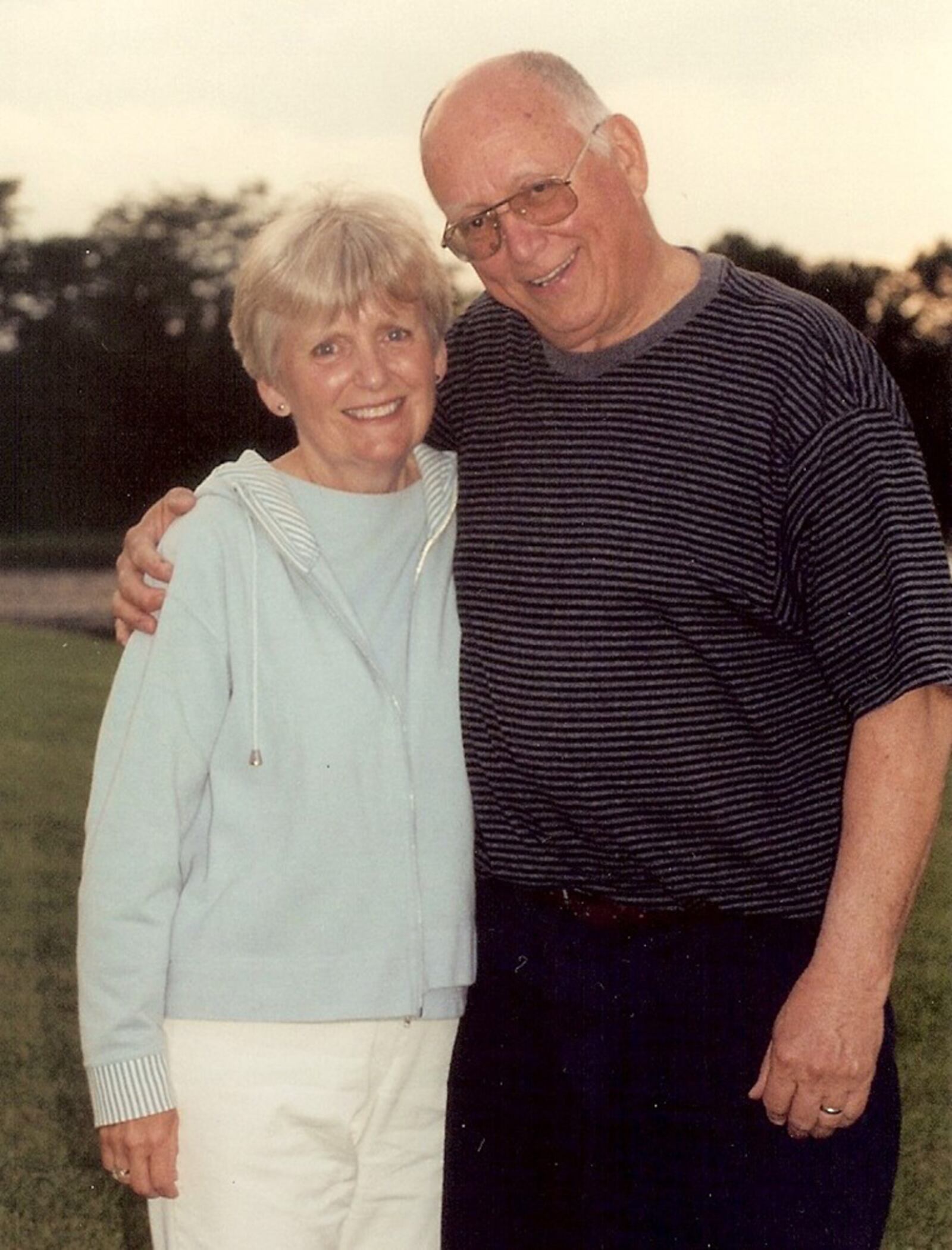 Peggy (L) and Jim Hanna on their 50th wedding anniversary. The couple has five biological children of their own, fostered dozens of teenagers over the years and eventually adopted four children.