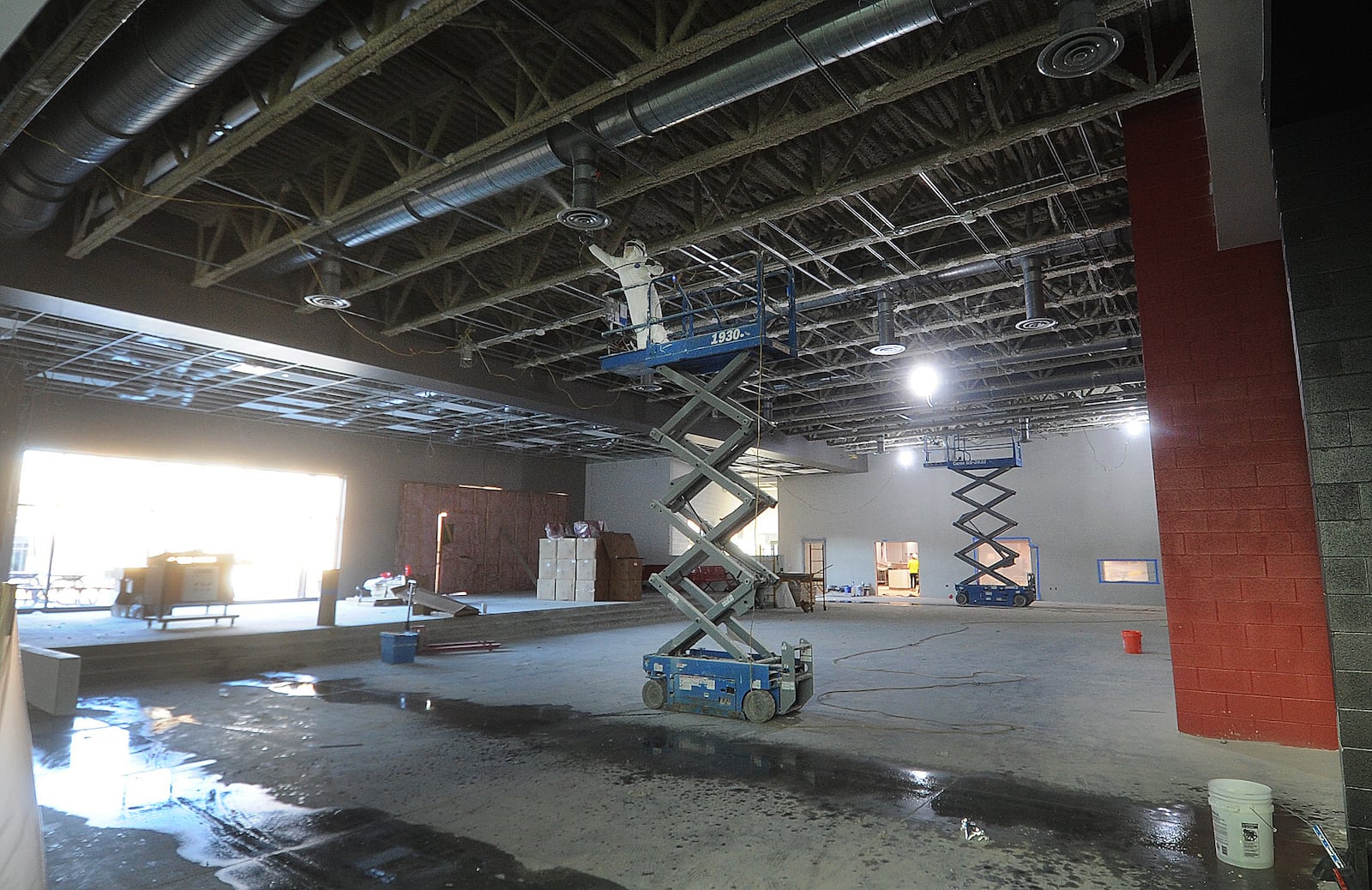 A look inside the new Franklin High School located on East Sixth Street. MARSHALL GORBY\STAFF