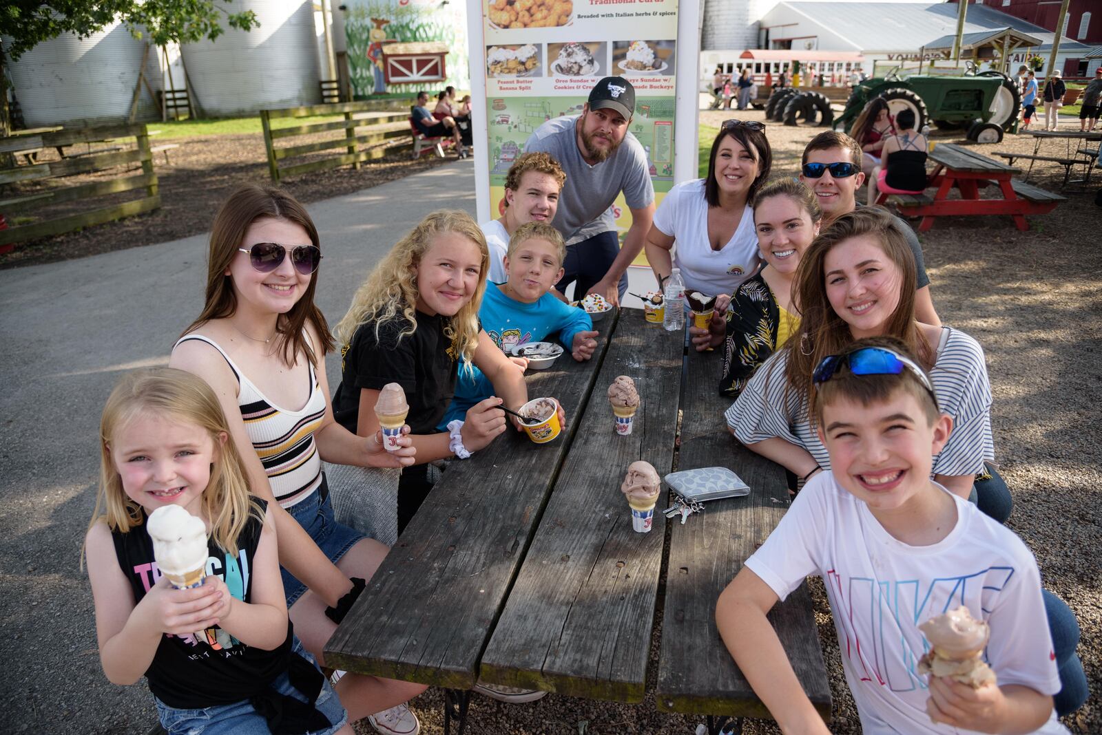 Young’s Dairy is always a good time. But on Memorial Day Weekend, Young’s offers some bonus fun with the addition of carnival rides. The fun continues today, May 27, 2019. Did we spot you eating ice cream, playing mini golf or making new animal friends? TOM GILLIAM/CONTRIBUTED PHOTOS