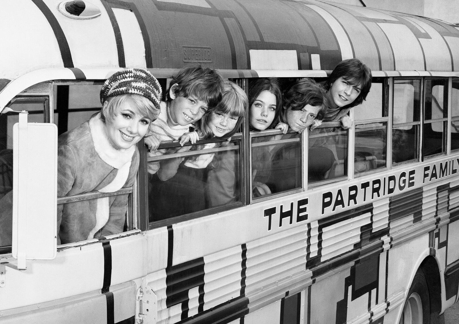 UNITED STATES - JULY 28:  THE PARTRIDGE FAMILY - "Gallery" 1970 Shirley Jones, Jeremy Gelbwaks, Suzanne Crough, Susan Dey, Danny Bonaduce, David Cassidy  (Photo by ABC Photo Archives/ABC via Getty Images)