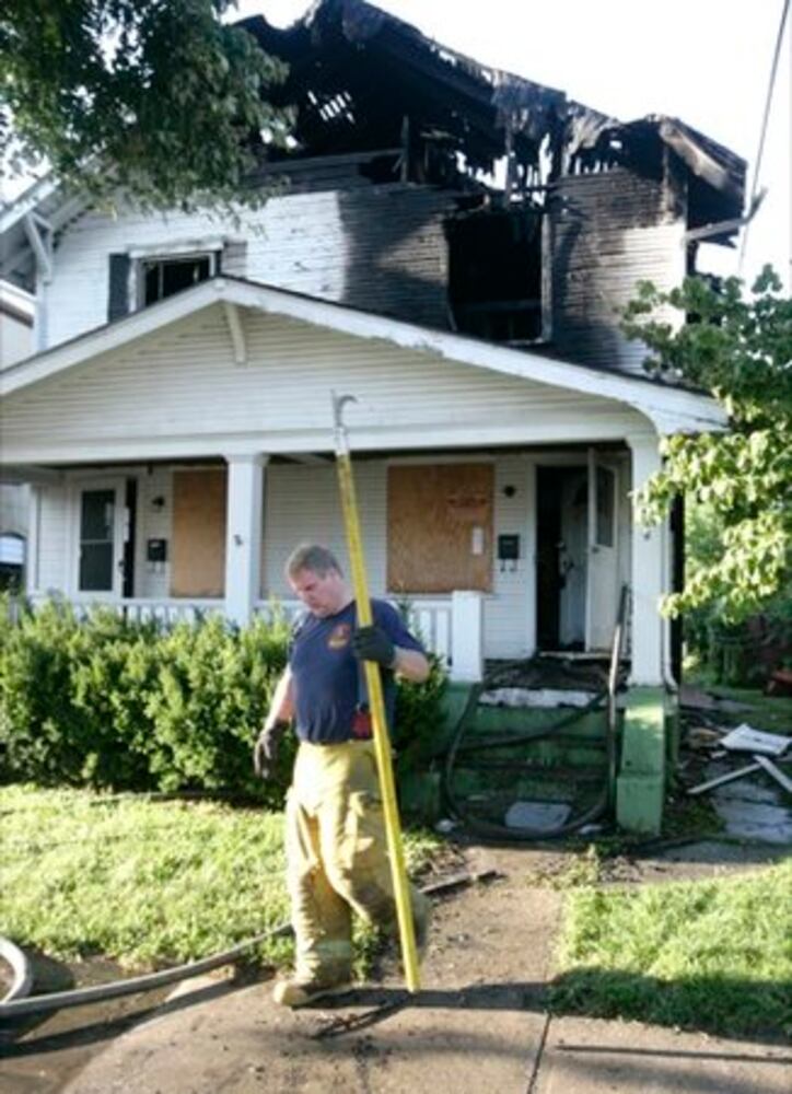 Fire damages duplex