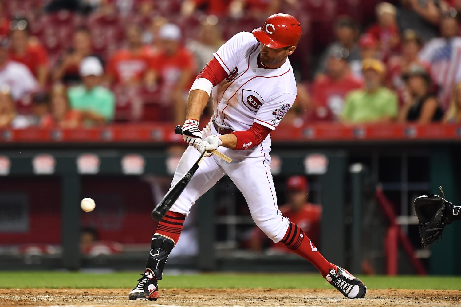 PHOTOS: Zack Cozart only positive in Reds’ loss