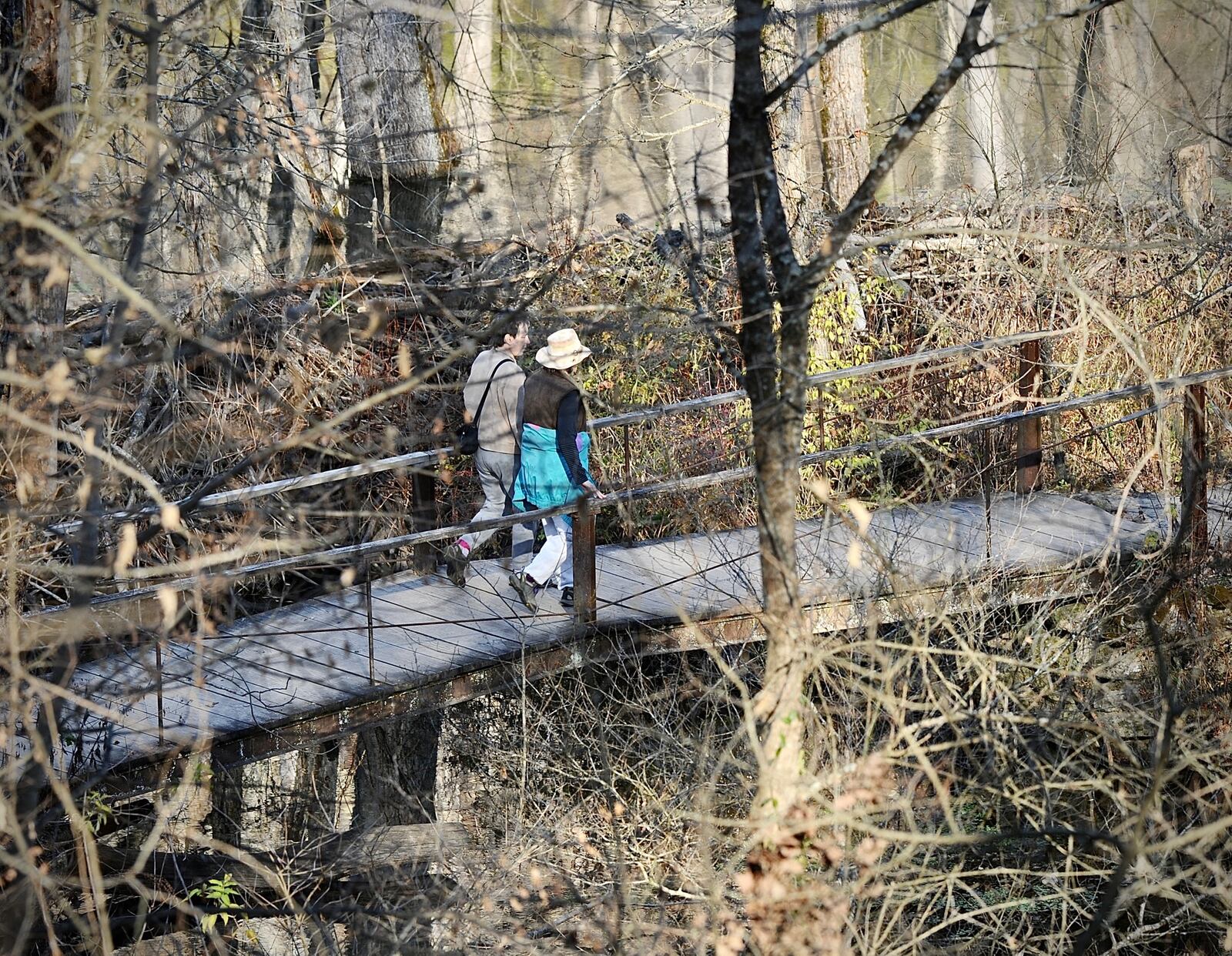 Friends, walk-through Glen Helen November 16, 2023. MARSHALL GORBY \STAFF