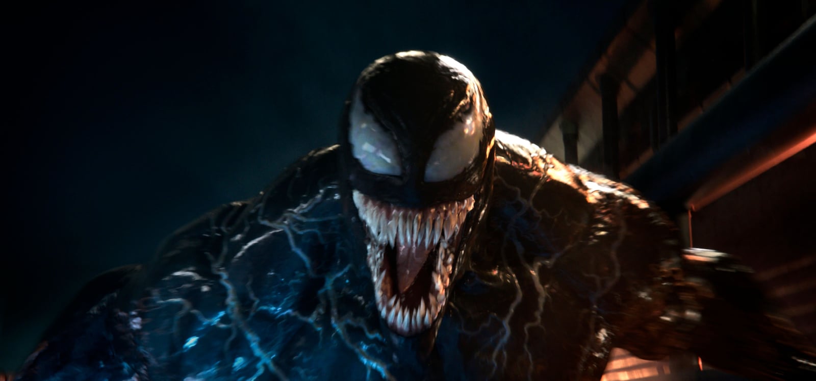 Don't mess with this carnivorous alien. Tom Hardy stars as the title character in "Venom."