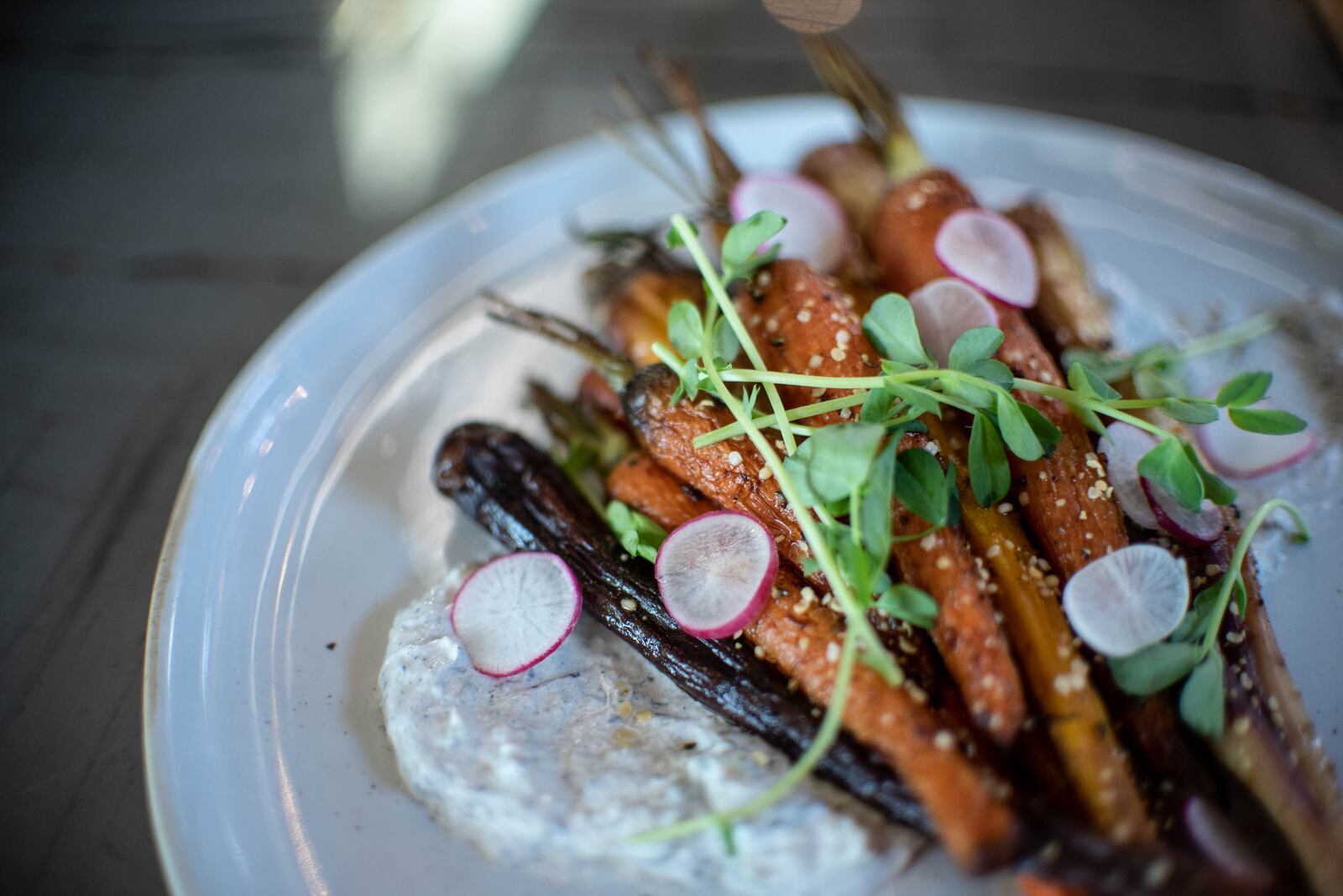 Executive Chef Becky Clark of Little Fish Brewing Co. is among the James Beard Foundation’s 2023 Restaurant and Chef Awards Semifinalists for the Greater Lakes Region (Photo Credit: Sarah Blankemeyer).