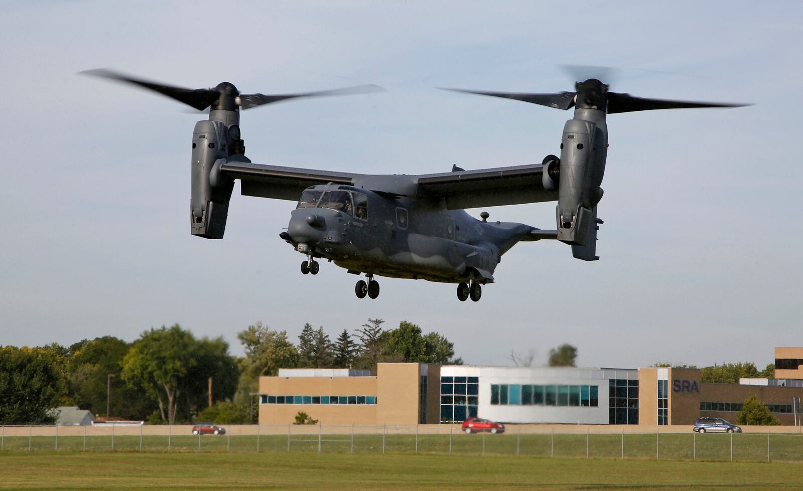 The Green Hornets held a reunion at the National Museum of the U.S. Air Force and were joined by a current Air Force CV-22 and crew serving with the Green Hornets at Cannon Air Force Base, New Mexico.  TY GREENLEES / STAFF