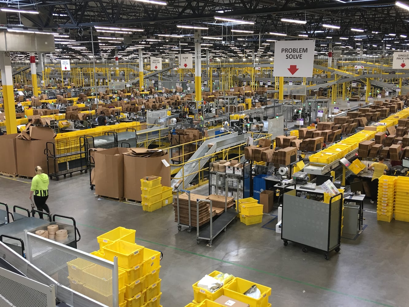 Inside Amazon's Etna, Ohio fulfillment center