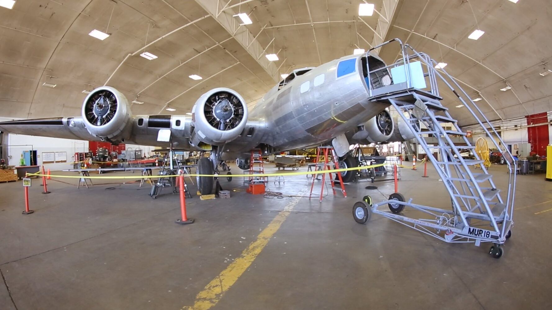 13 years and 55,000 hours of work: restored Memphis Belle