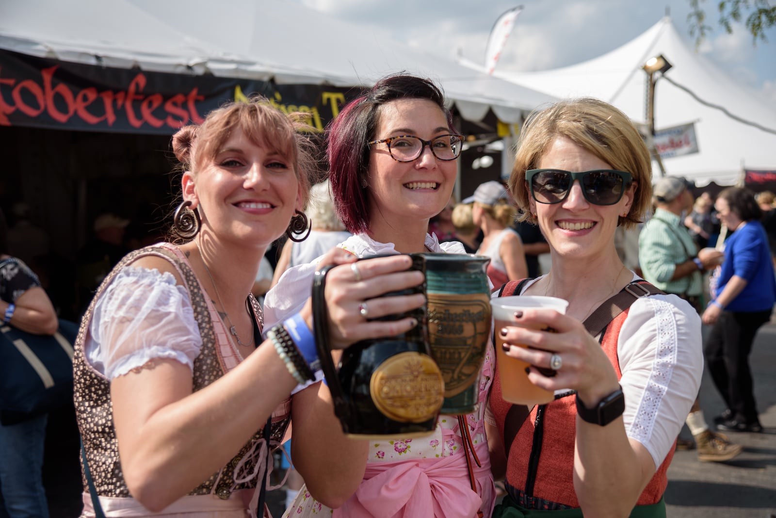 The Dayton Art Institute’s Oktoberfest pays tribute to German culture with fare like brats, metts, schnitzel sandwiches, German salads and plenty of beer, live entertainment and family-friendly activities. CONTRIBUTED PHOTO