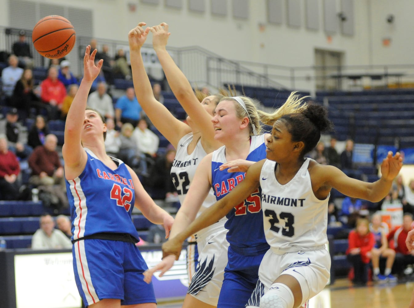 PHOTOS: Carroll at Fairmont girls basketball