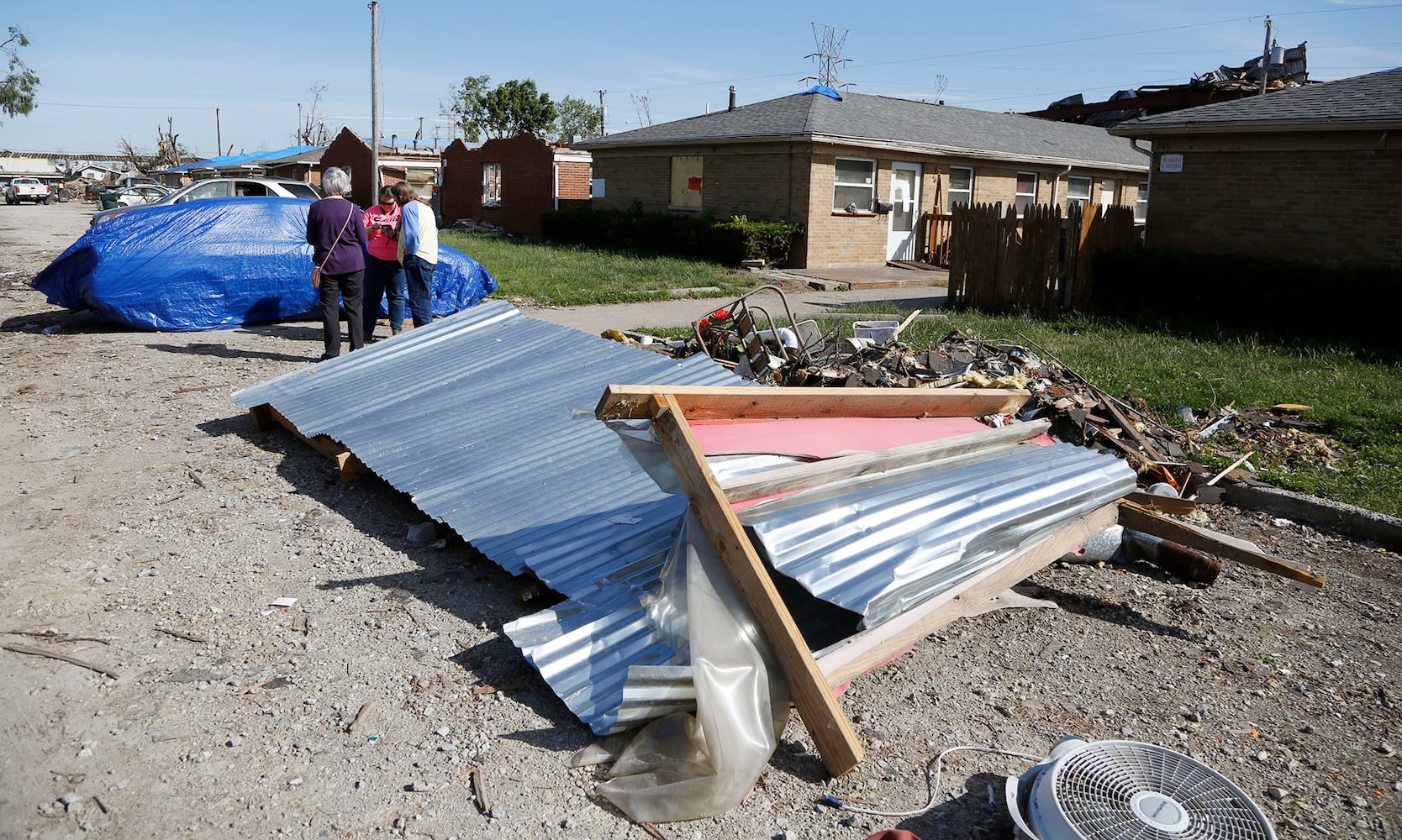 PHOTOS: Clean up of tornado damage continues in Old North Dayton