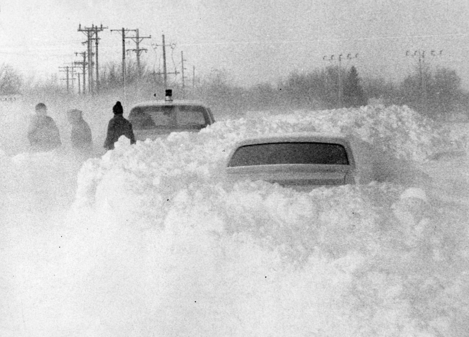 North Dixie Drive in Vandalia, January 27, 1978.