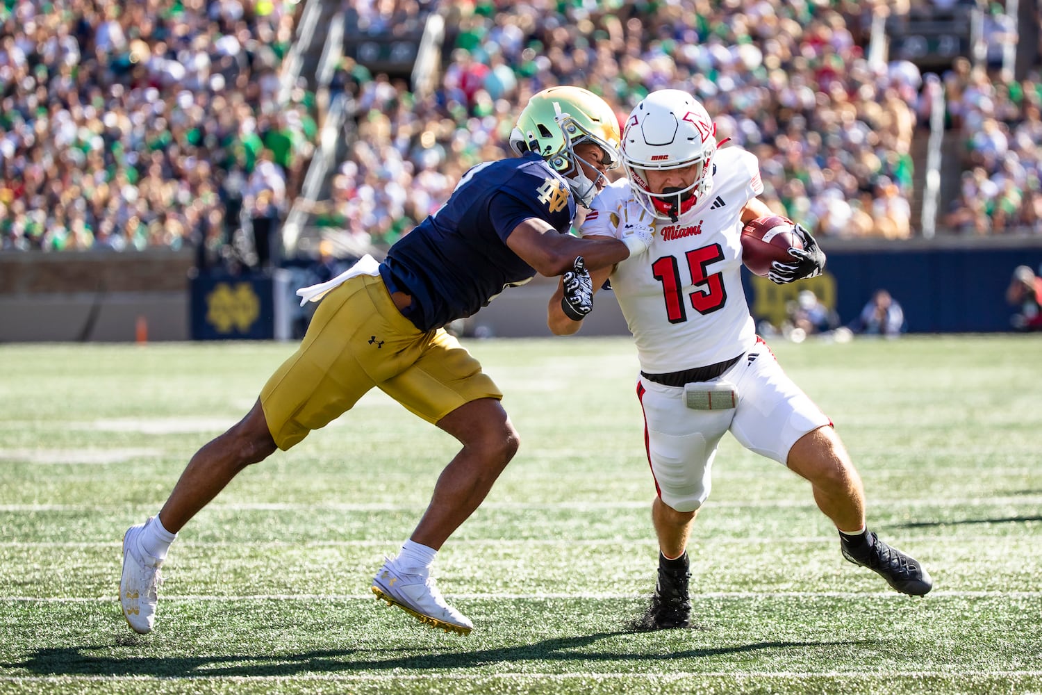 Miami Ohio Notre Dame football