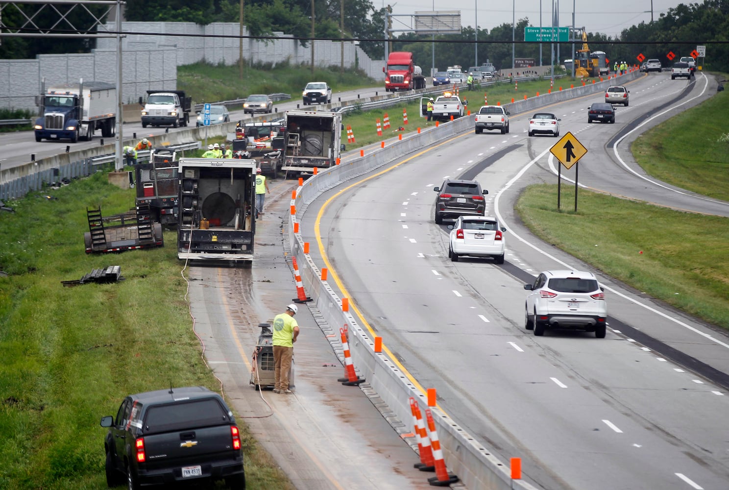 PHOTOS: Construction on U.S. 35 in Dayton