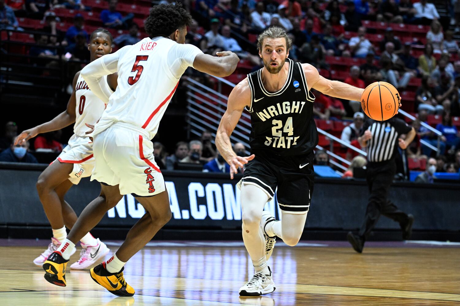 NCAA Wright St Arizona Basketball