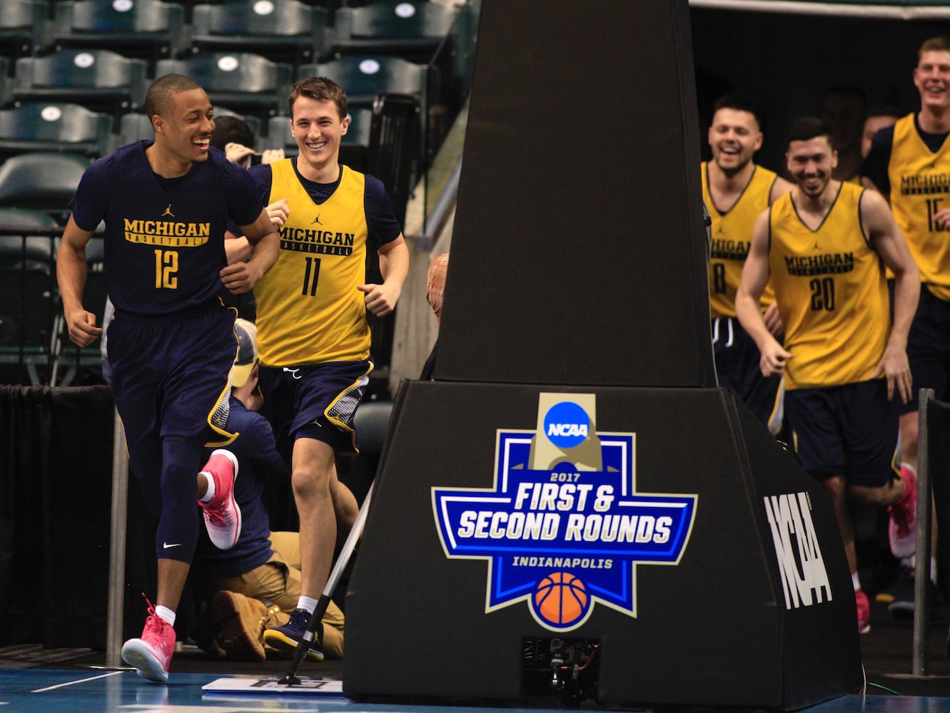 March Madness: Photos of Billy Donlon in Indianapolis