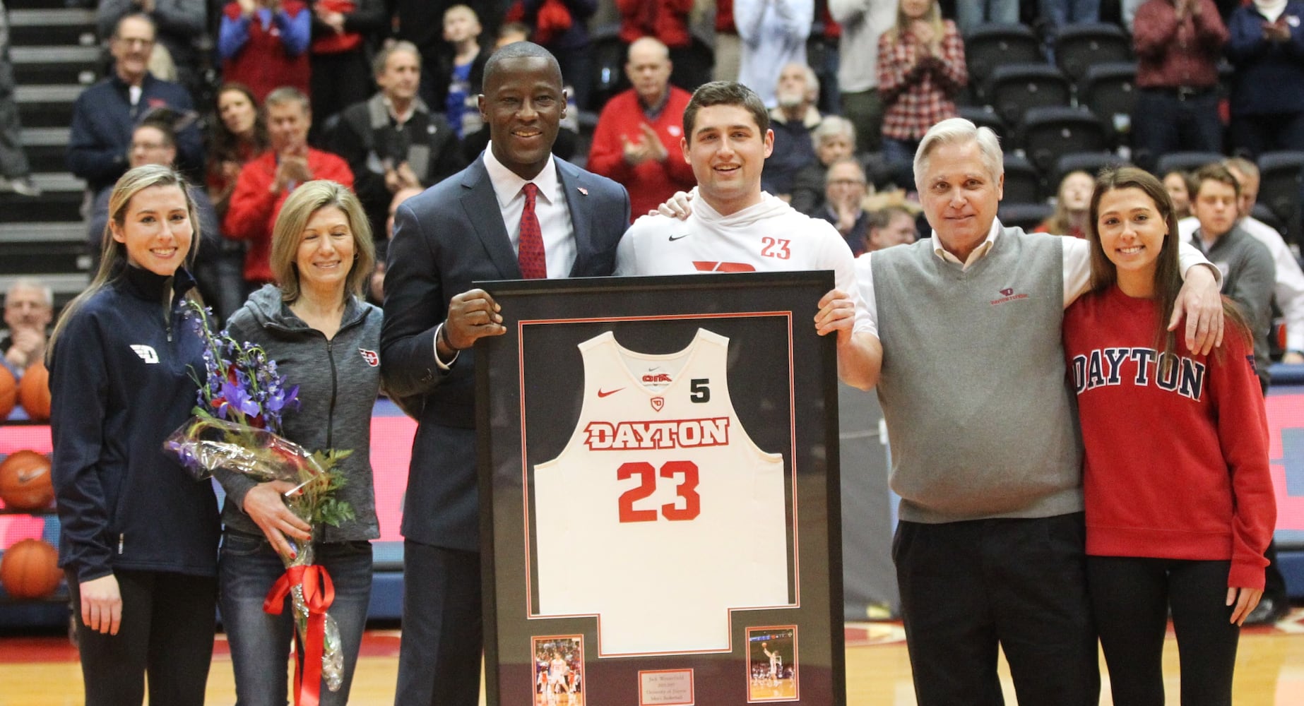 Dayton Flyers: Photos from Senior Night ceremony