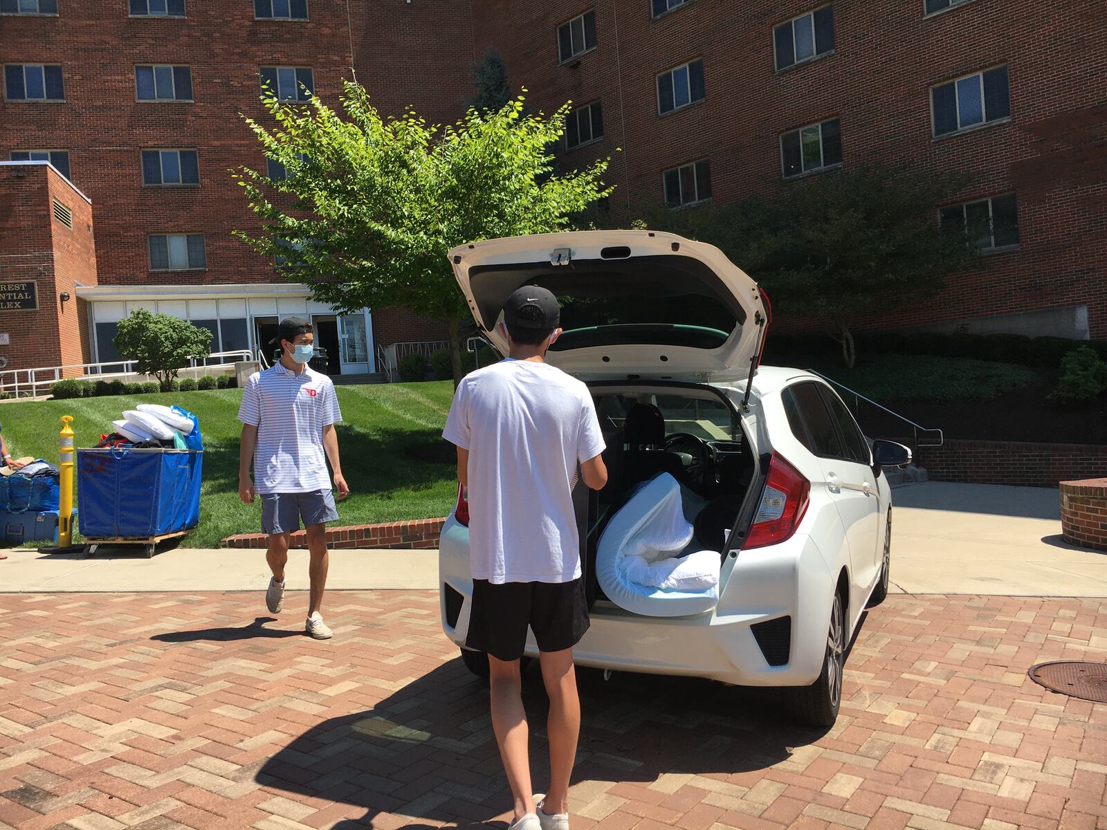 UD's move in day looks different this year because of the coronavirus. STAFF/BONNIE MEIBERS