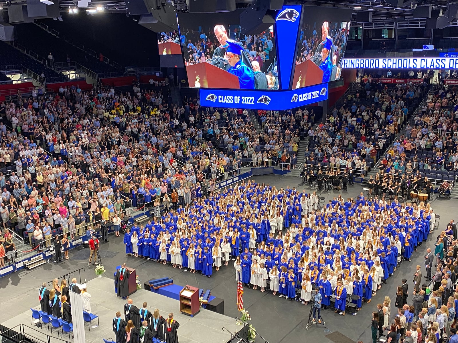 Springboro High School graduation in 2023. CONTRIBUTED.