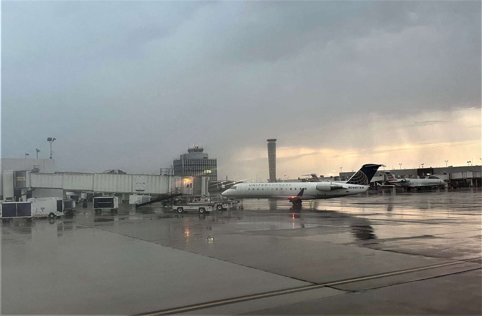 The tarmac at the Dayton International Airport. CORNELIUS FROLIK / STAFF