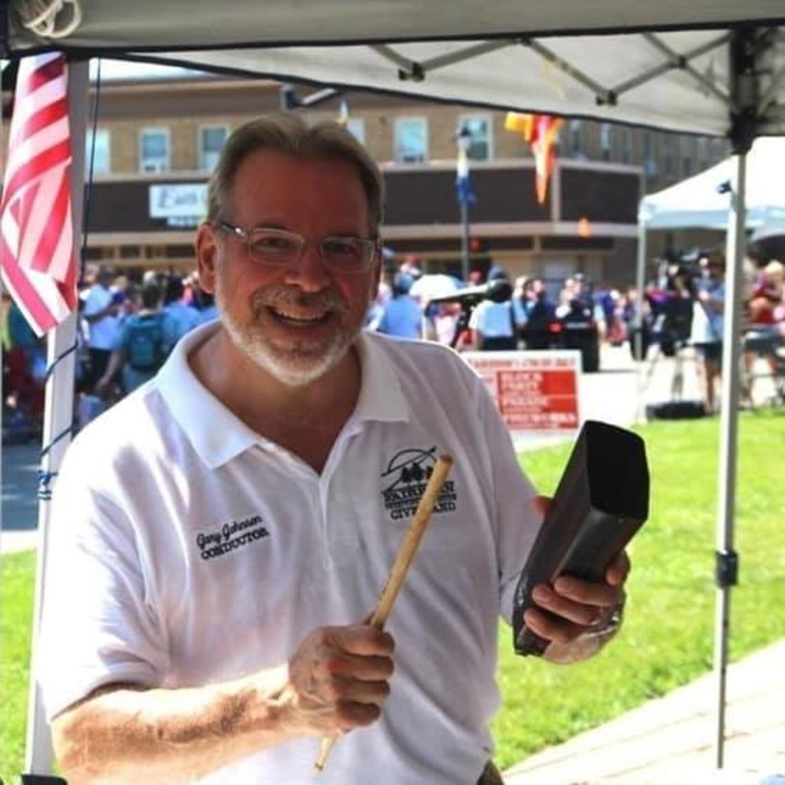 Fairborn resident Gary Johnson has been the Fairborn Civic Band's director since its establishment in 1996 when the band got together for their first performance, the Fairborn Independence Day Parade.