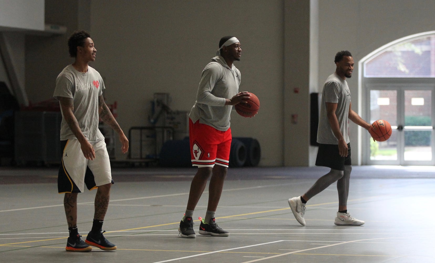 Photos: Dayton Flyers alumni team practices for The Basketball Tournament