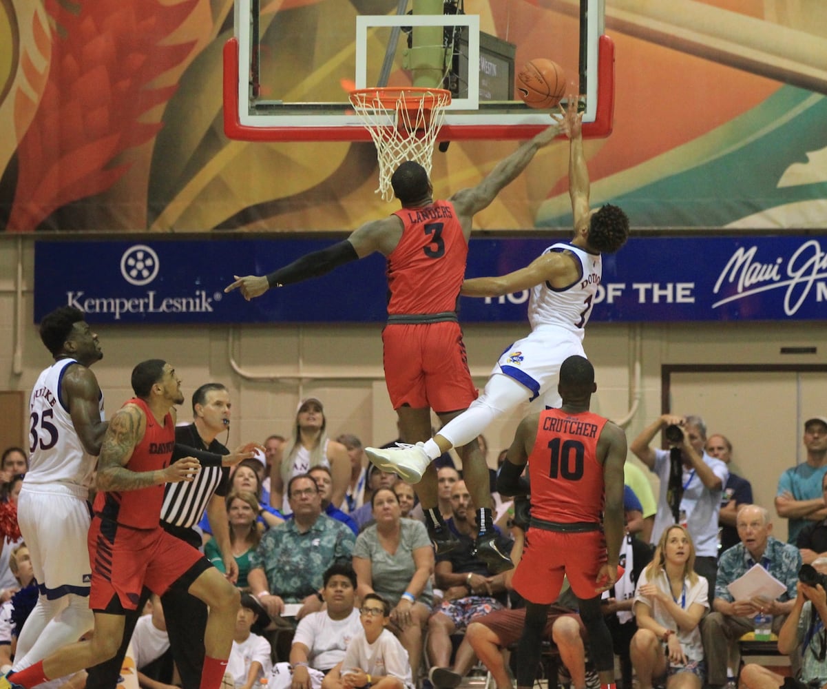 Photos: Dayton Flyers fall to Kansas in Maui Invitational